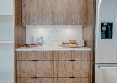 custom cabinets white kitchen peninsula additional storage